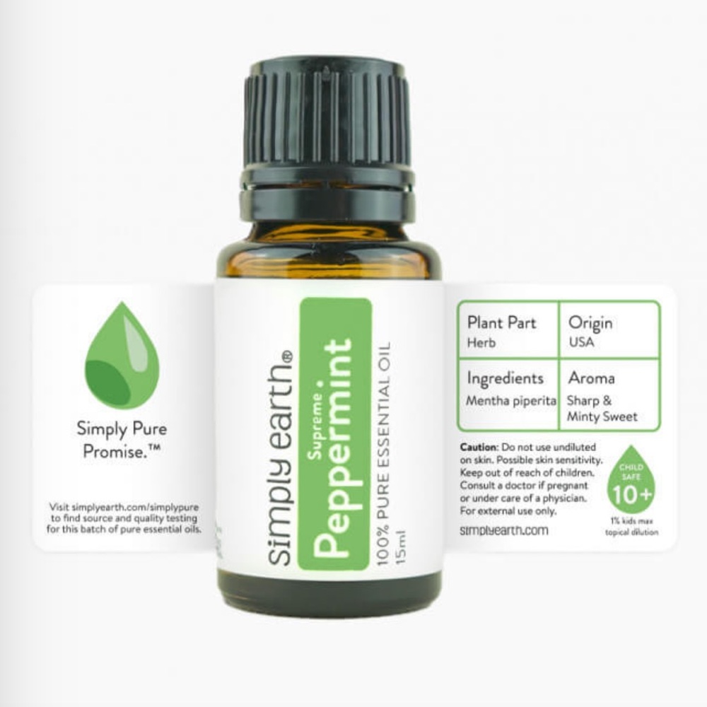 Simply Earth Peppermint Essential Oil